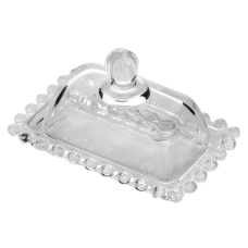 Manteigueira Cristal Pearl 11x7x7cm Manteigueira Cristal Pearl 11x7x7cm